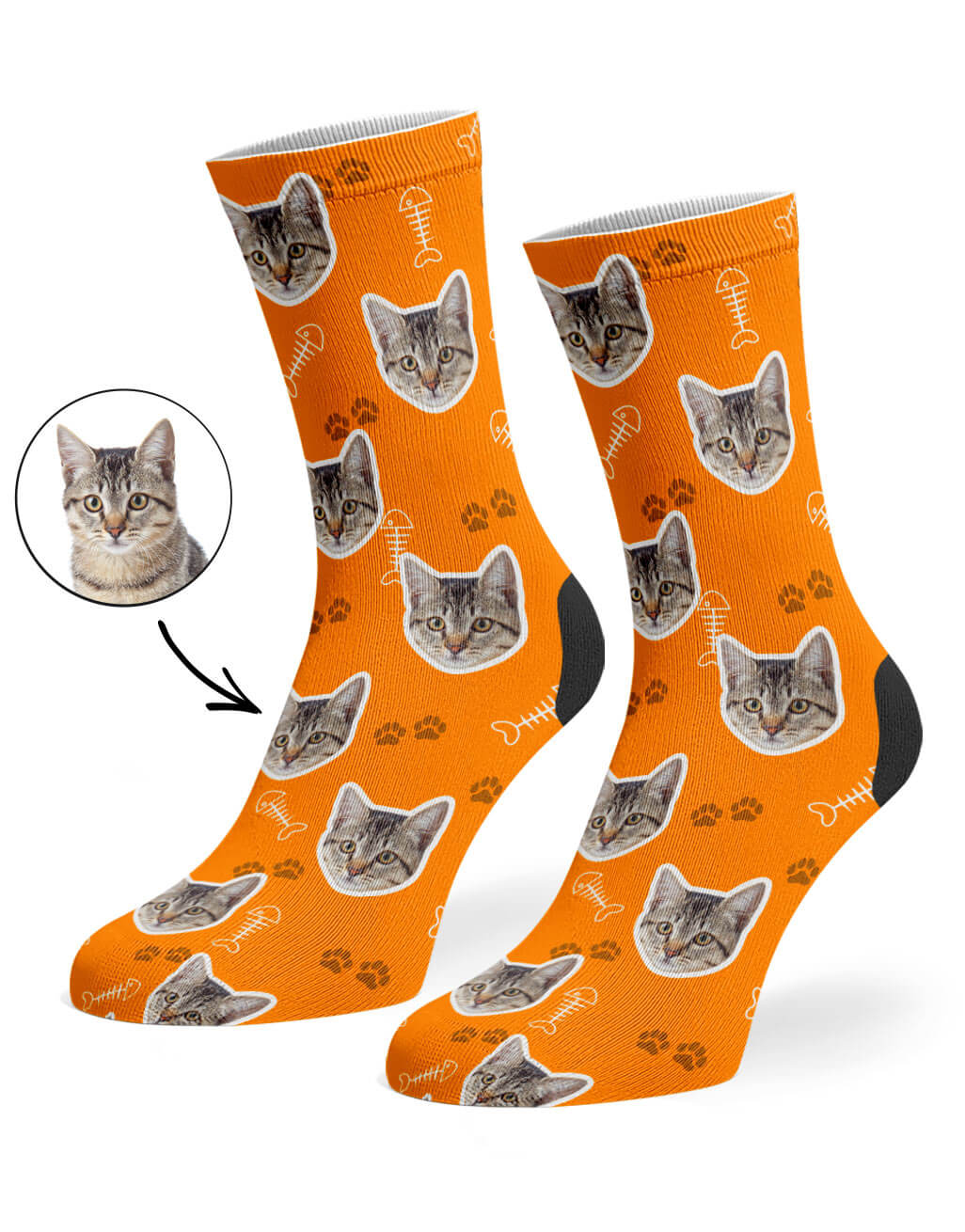 Custom Cat Socks