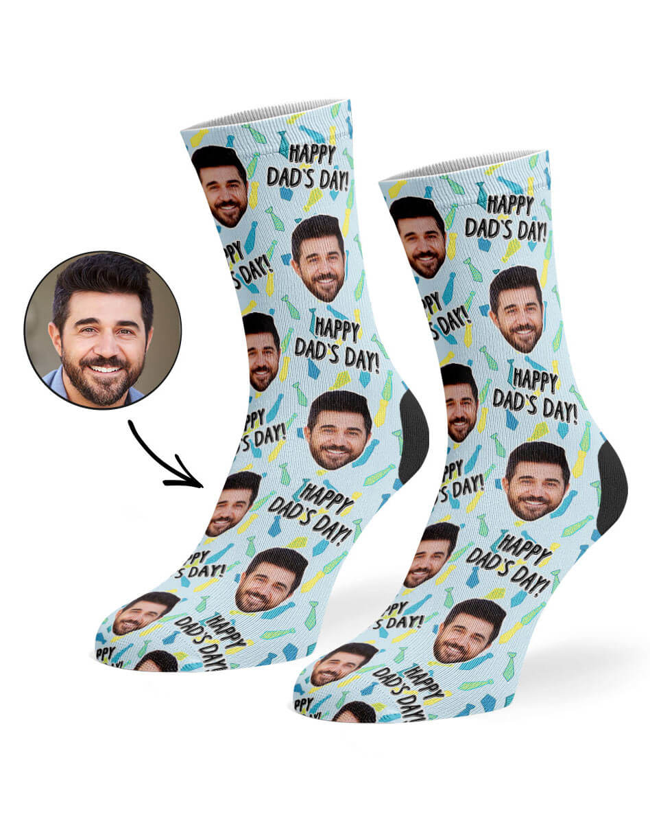 Happy Dad's Day Custom Socks