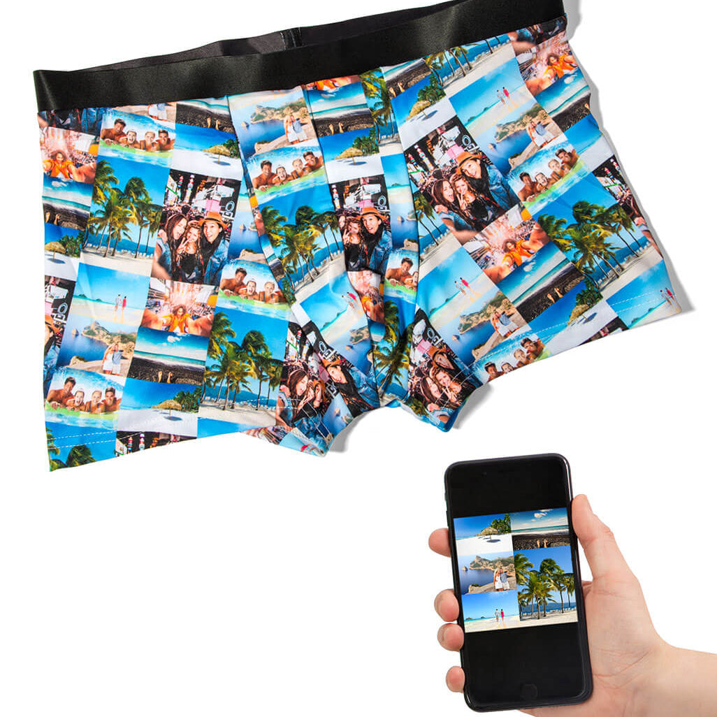 Photo Collage Custom Boxers