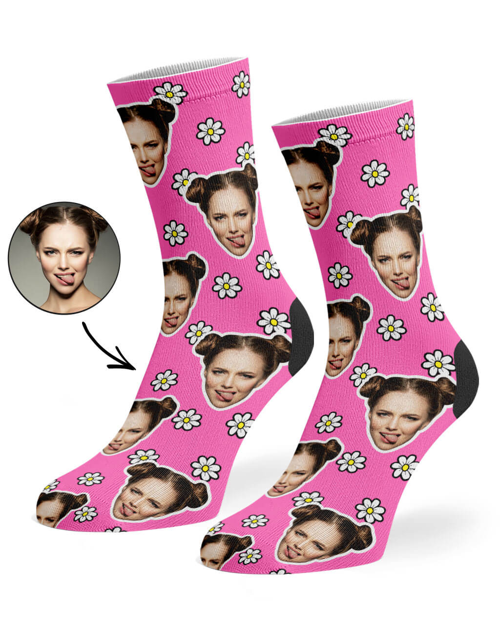 Daisy Custom Socks