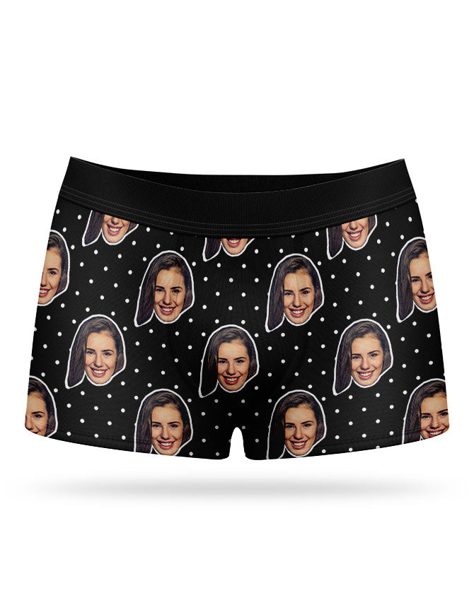 Face Polka Custom Boxers