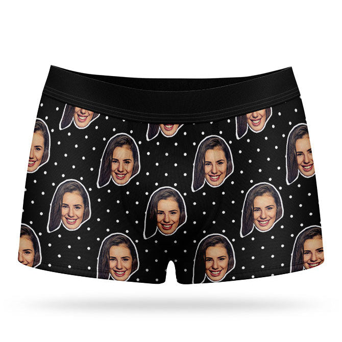 Face Polka Custom Boxers
