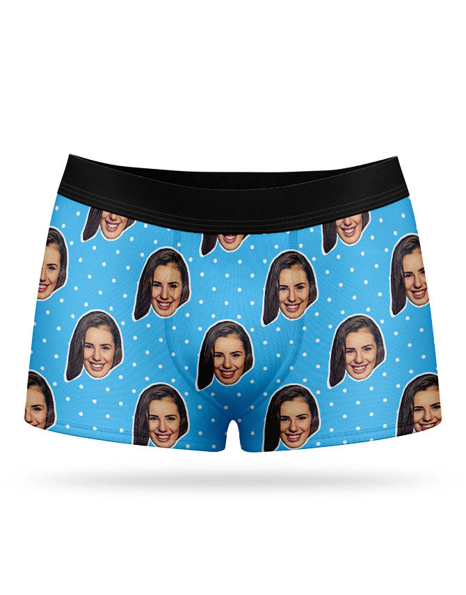 Face Polka Custom Boxers
