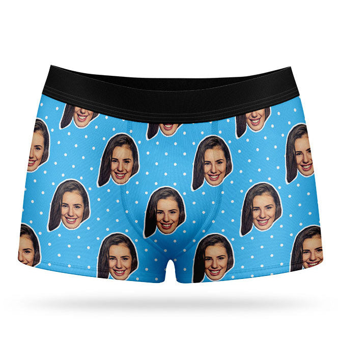 Face Polka Custom Boxers