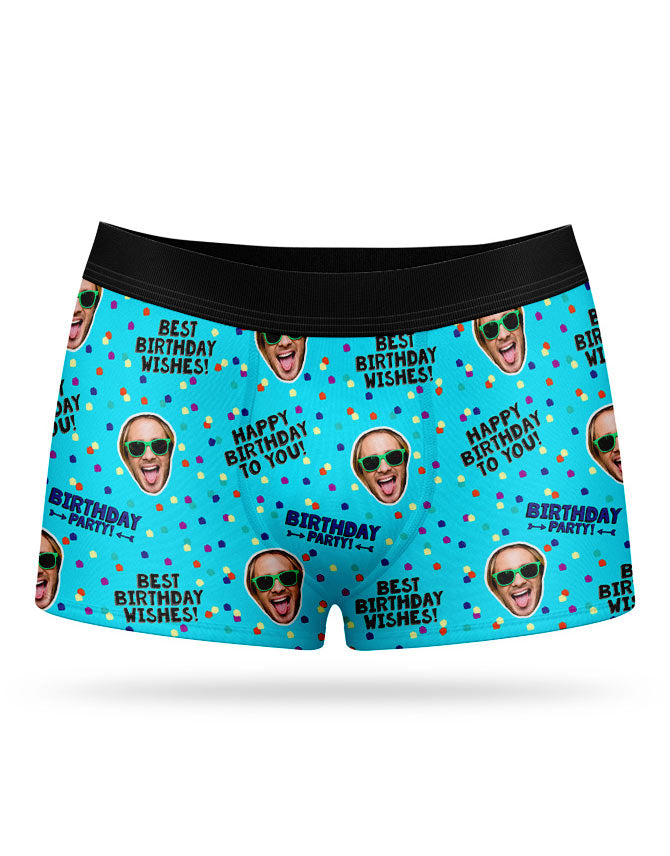 Best Birthday Wishes Custom Boxers