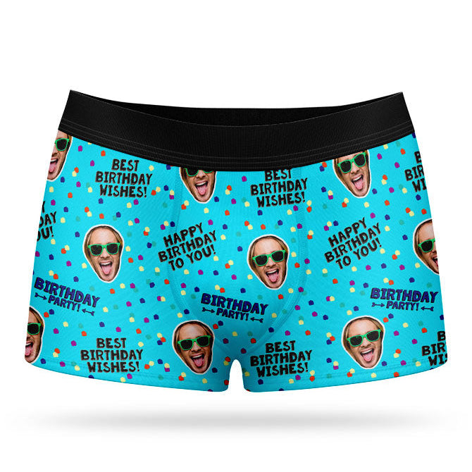 Best Birthday Wishes Custom Boxers