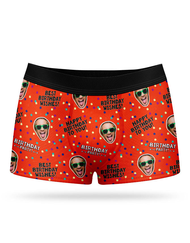 Best Birthday Wishes Custom Boxers