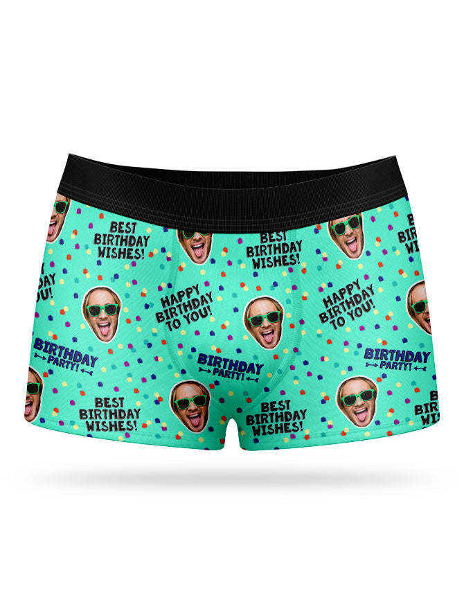 Best Birthday Wishes Custom Boxers