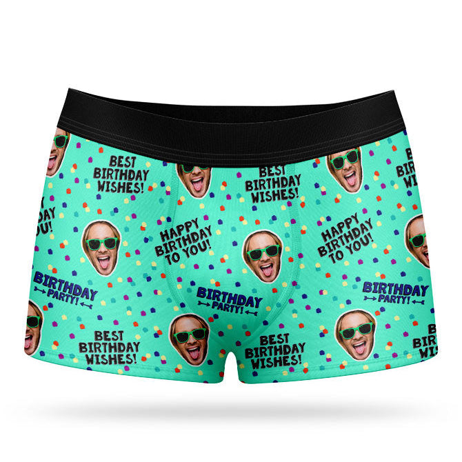 Best Birthday Wishes Custom Boxers