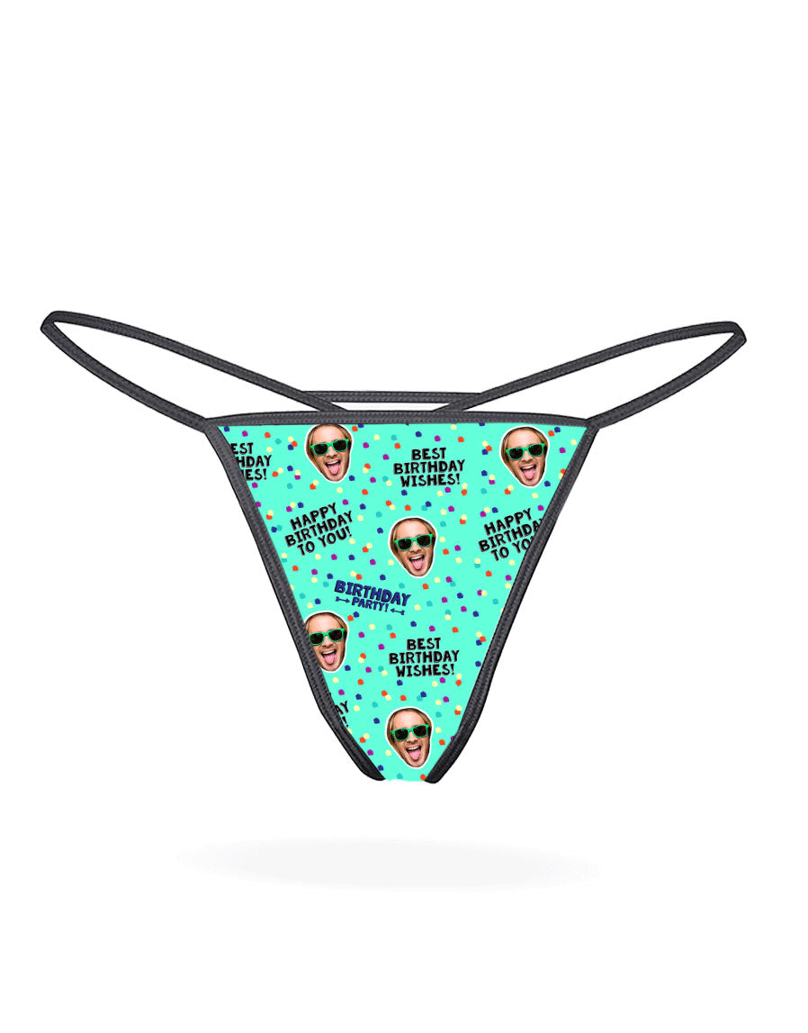 Best Birthday Wishes Custom Thong