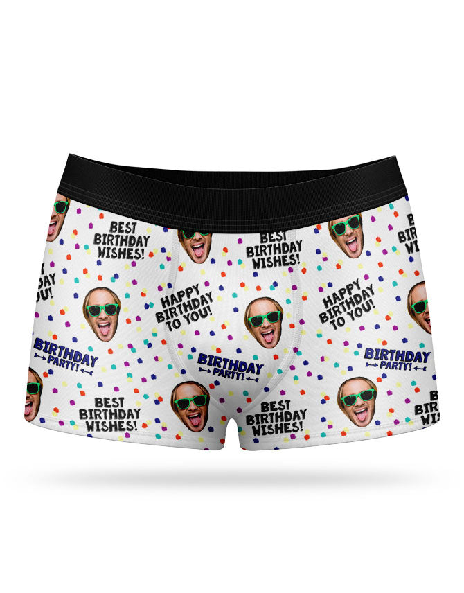 Best Birthday Wishes Custom Boxers