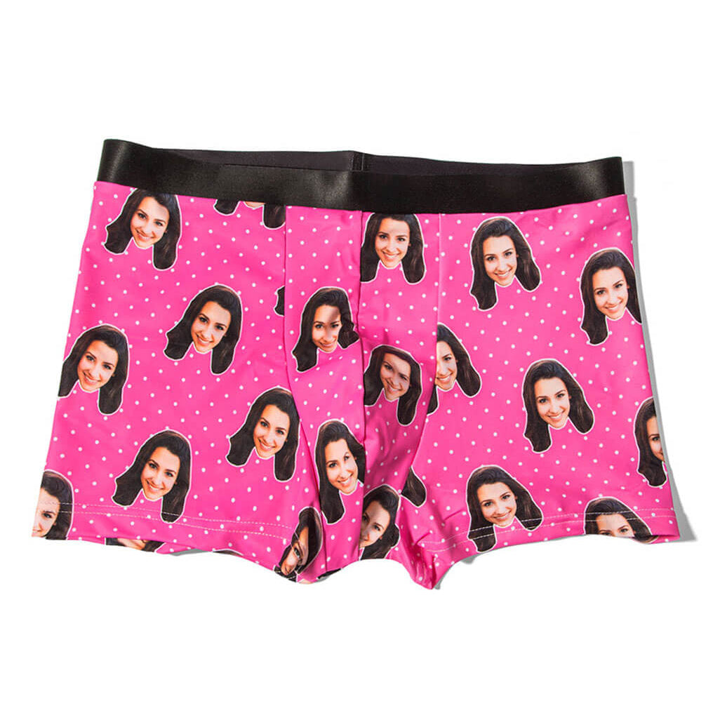 Face Polka Custom Boxers
