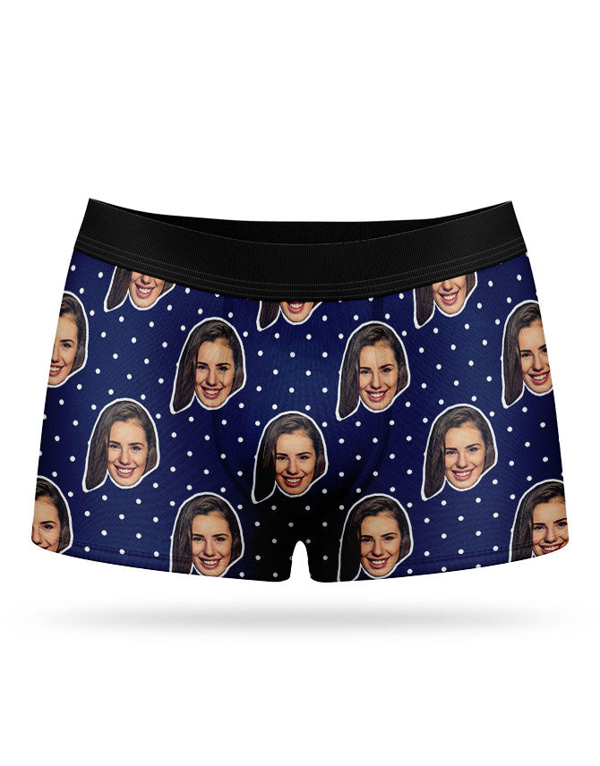 Face Polka Custom Boxers