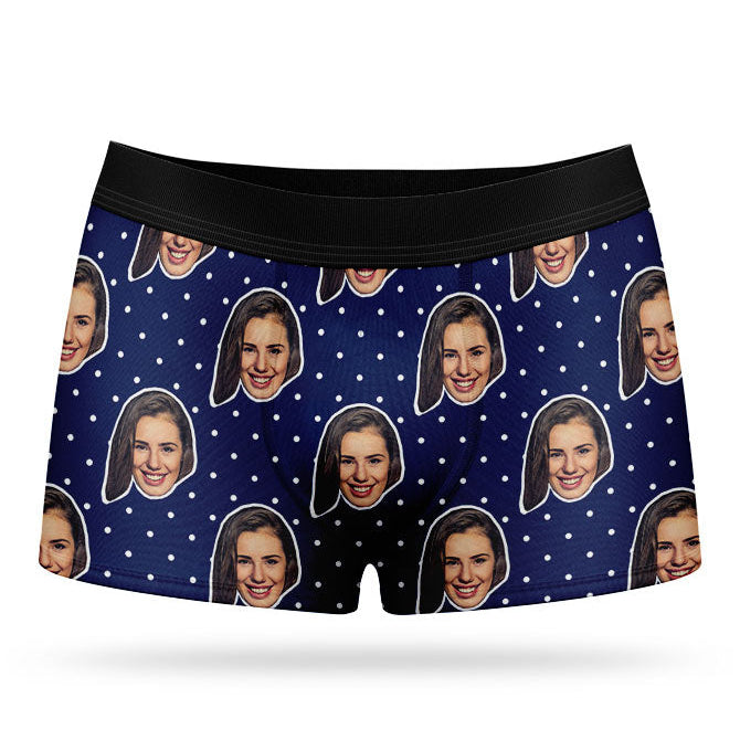 Face Polka Custom Boxers