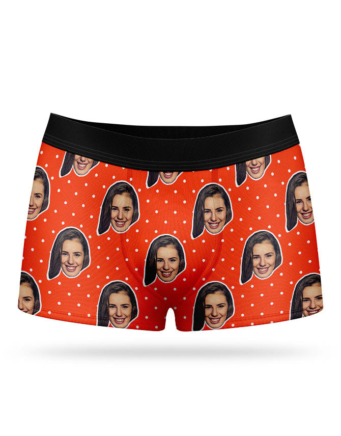 Face Polka Custom Boxers