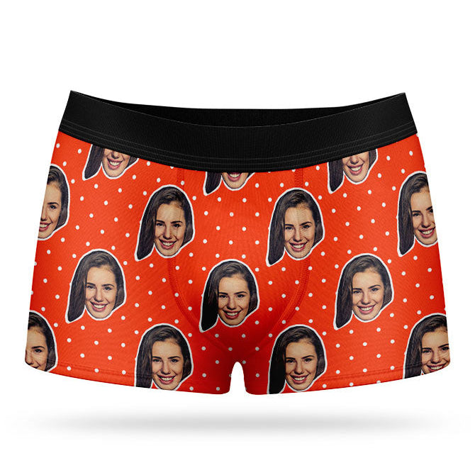 Face Polka Custom Boxers