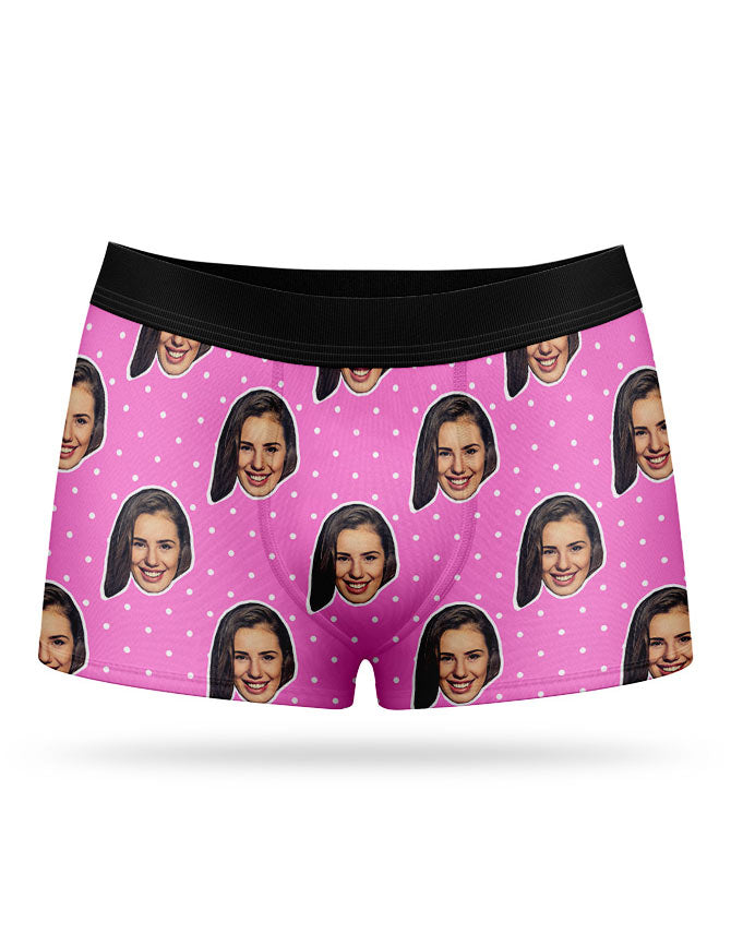 Face Polka Custom Boxers