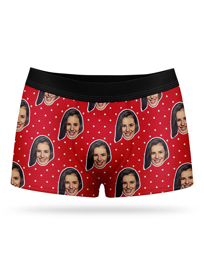 Face Polka Custom Boxers