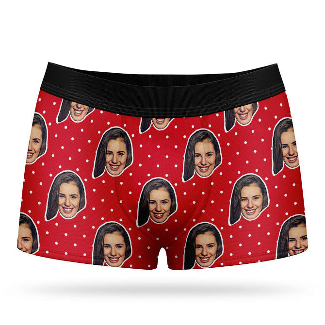 Face Polka Custom Boxers