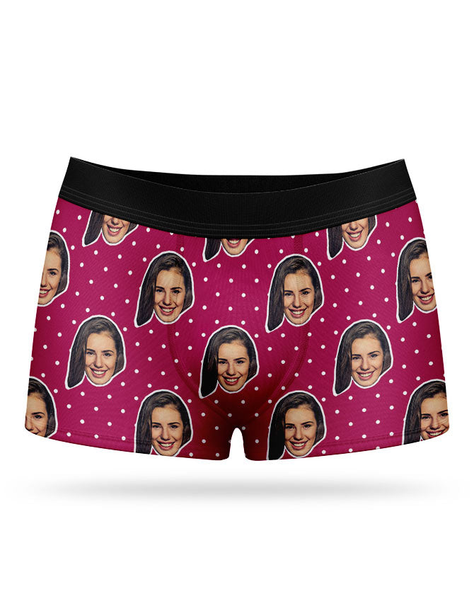 Face Polka Custom Boxers