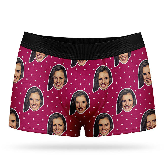 Face Polka Custom Boxers