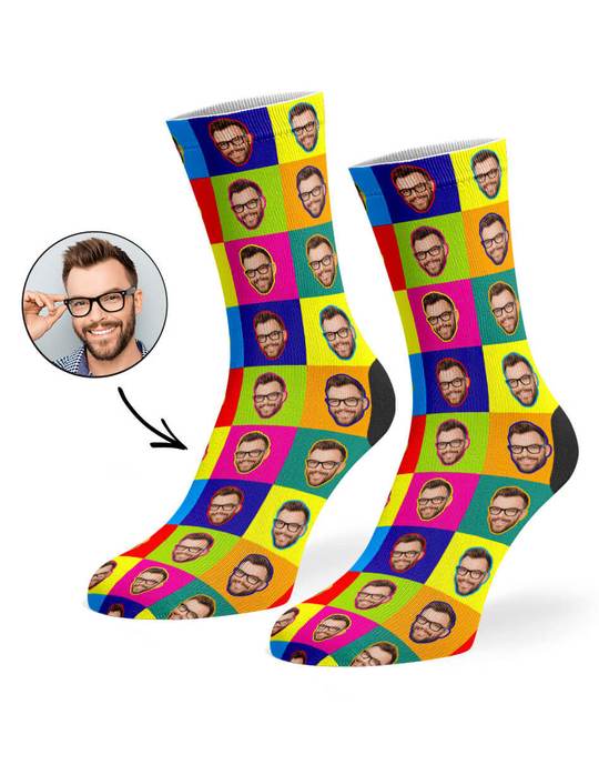 Pop Art Custom Socks
