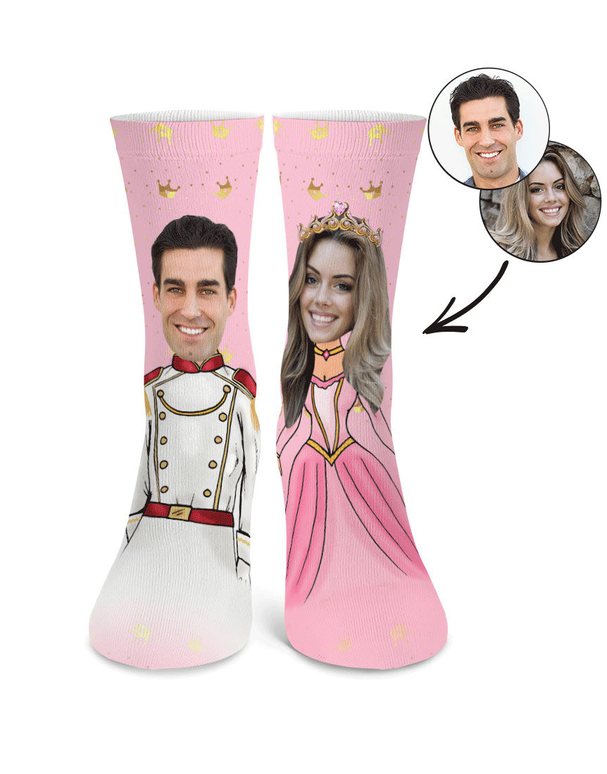 Prince & Princess Me Custom Socks