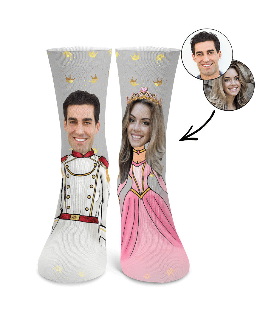 Prince & Princess Me Custom Socks