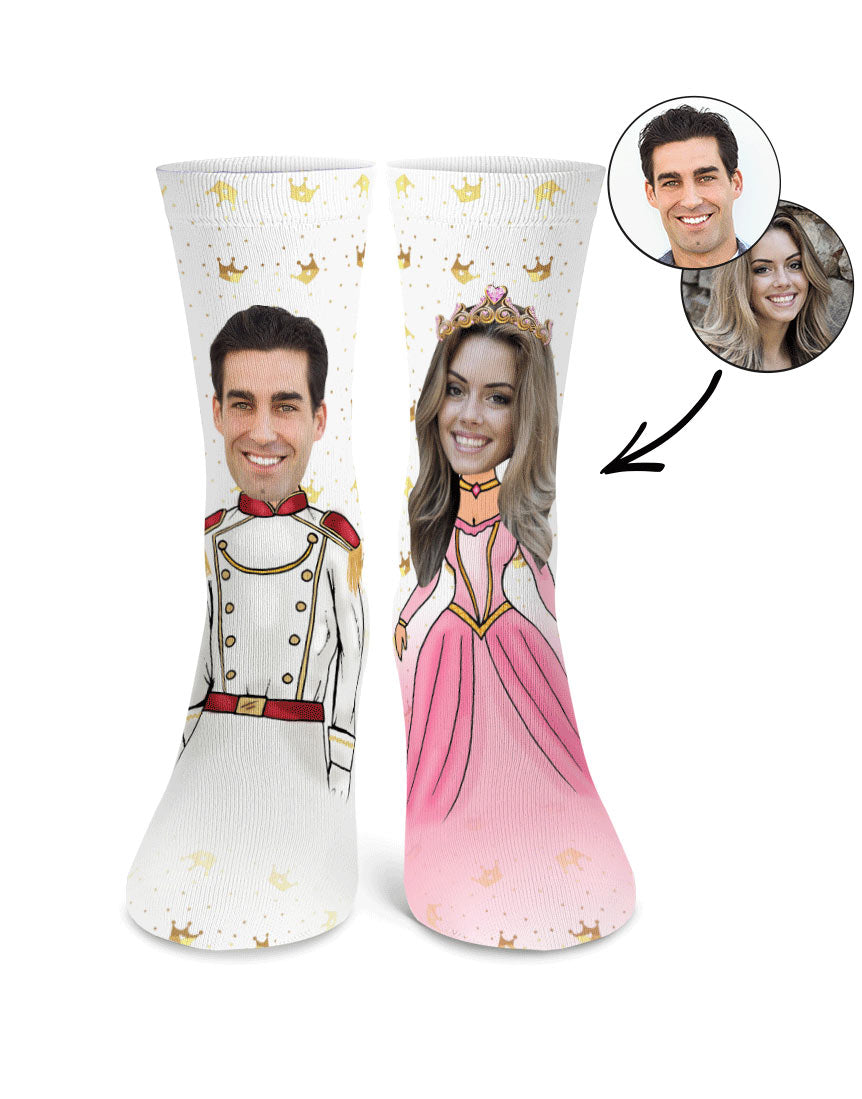 Prince & Princess Me Custom Socks