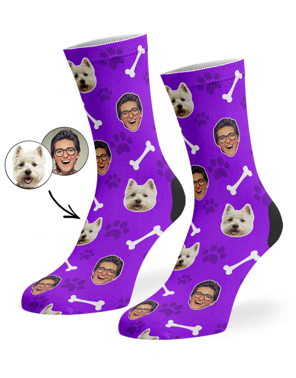 Dog & Owner Custom Socks