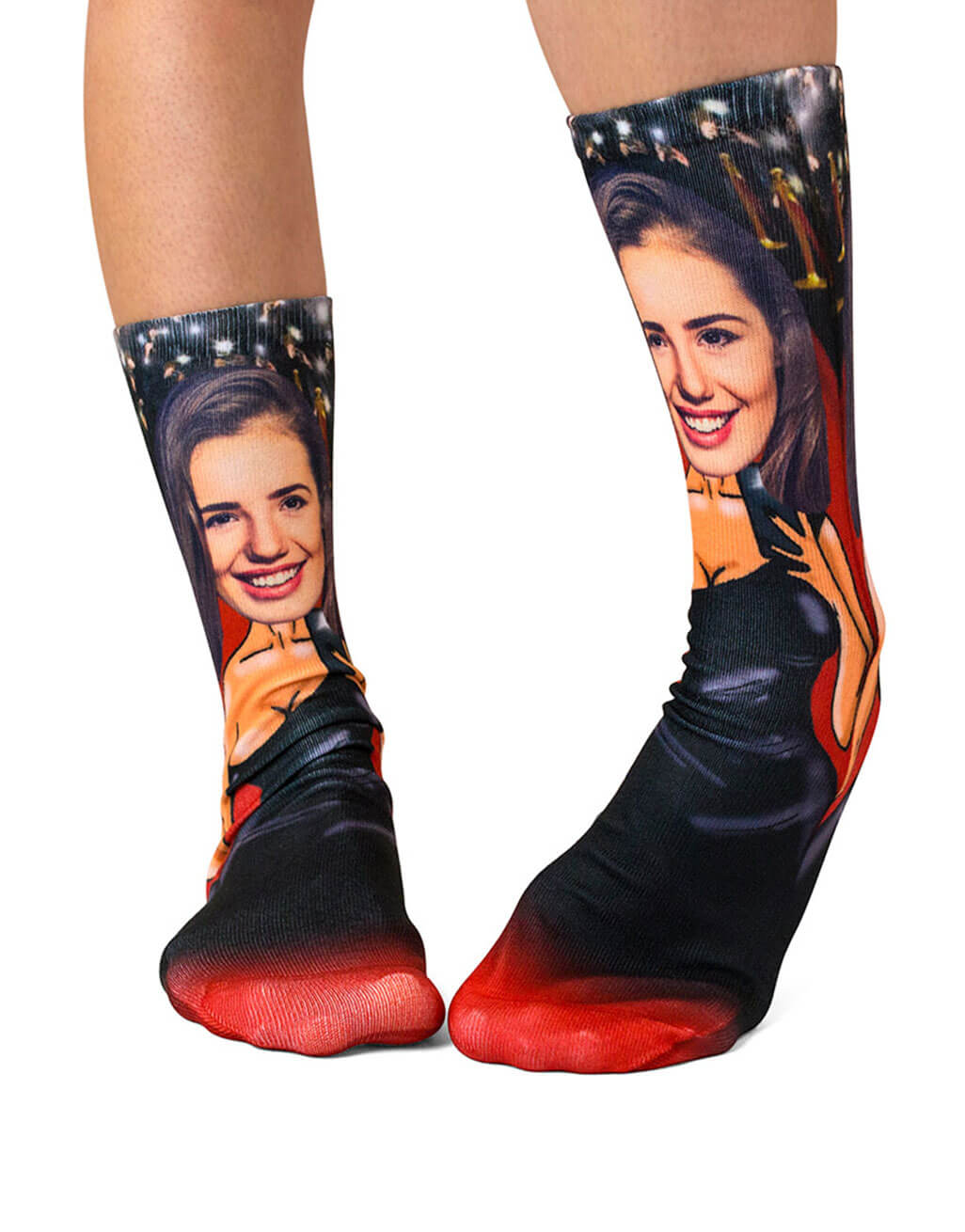 Red Carpet Me Custom Socks
