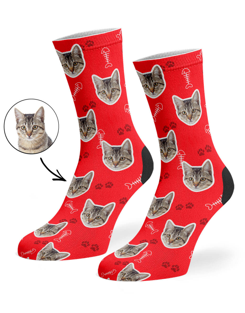 Custom Cat Socks