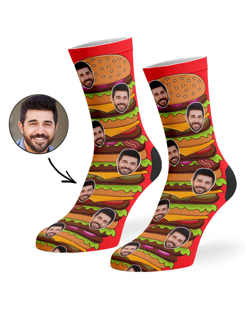 Burger Custom Socks