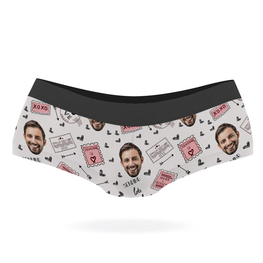 Love Stamps Custom Panties