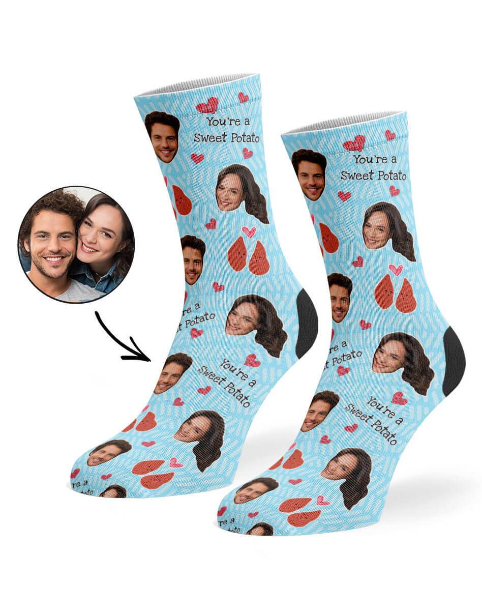 Sweet Potato Custom Socks