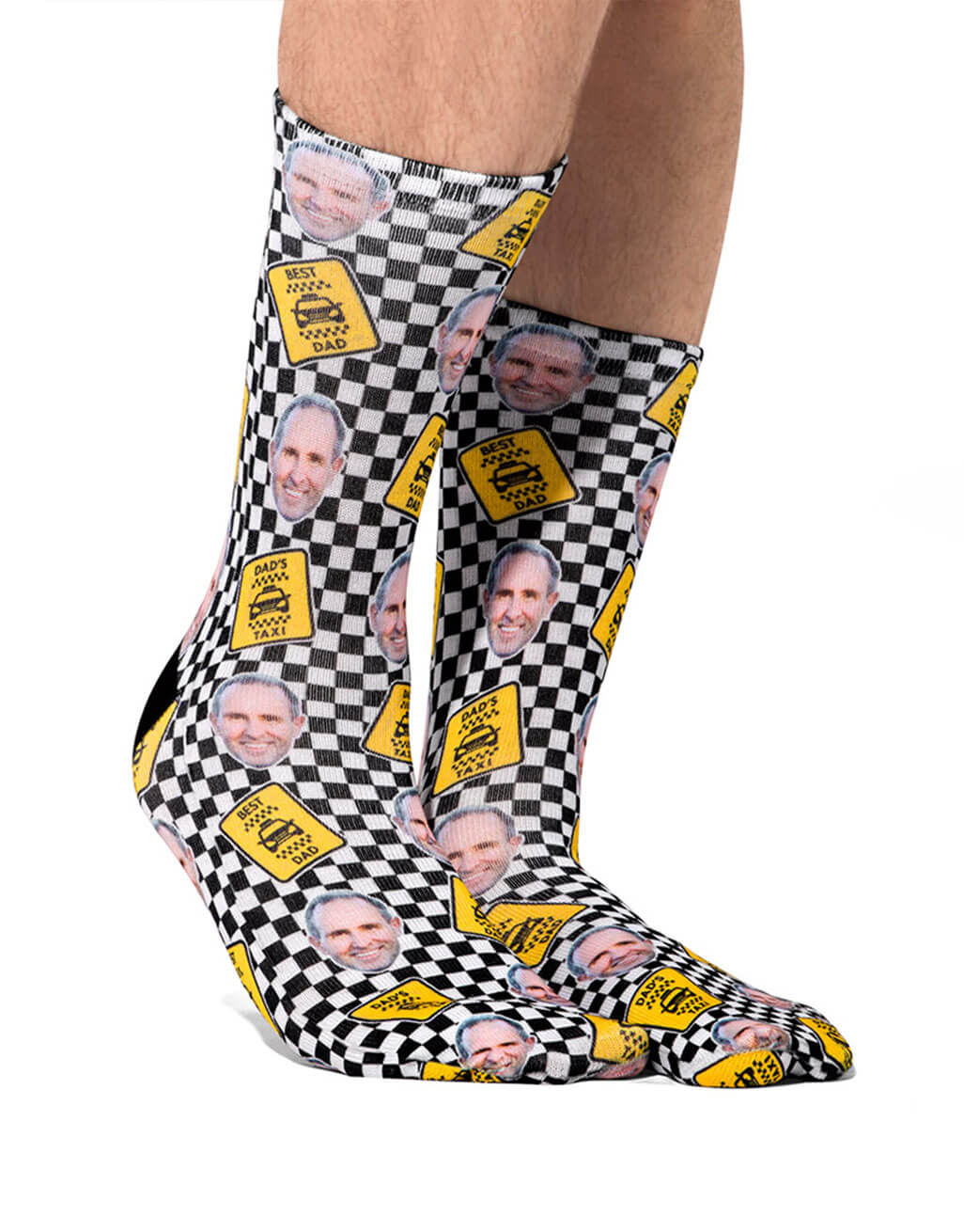 Taxi Dad Custom Socks