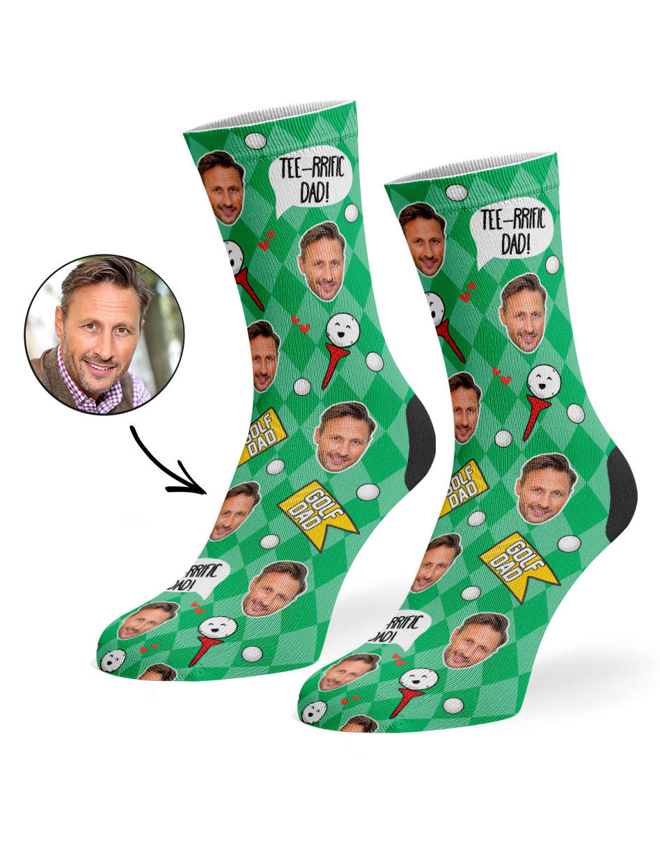 Tee-riffic Dad Custom Socks