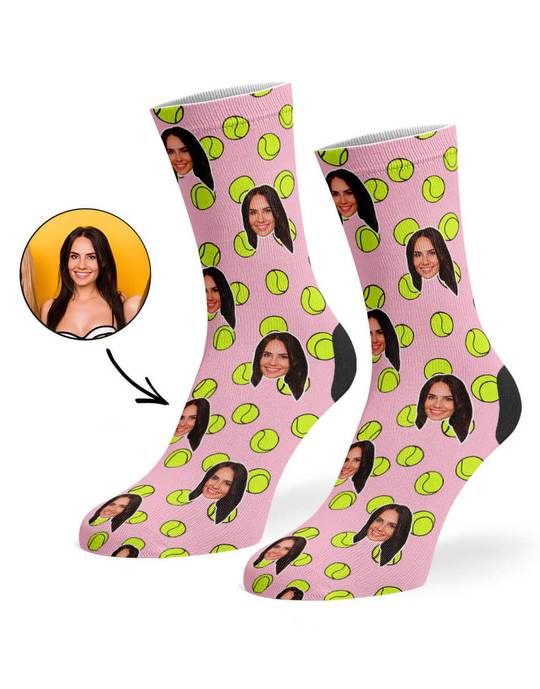 Tennis Balls Custom Socks