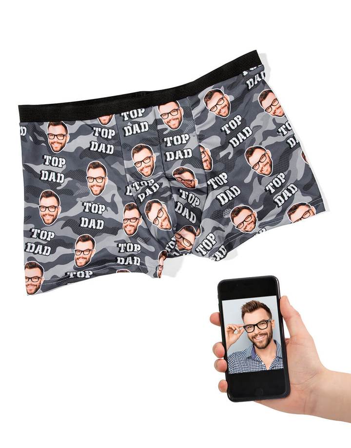 Top Dad Custom Boxers