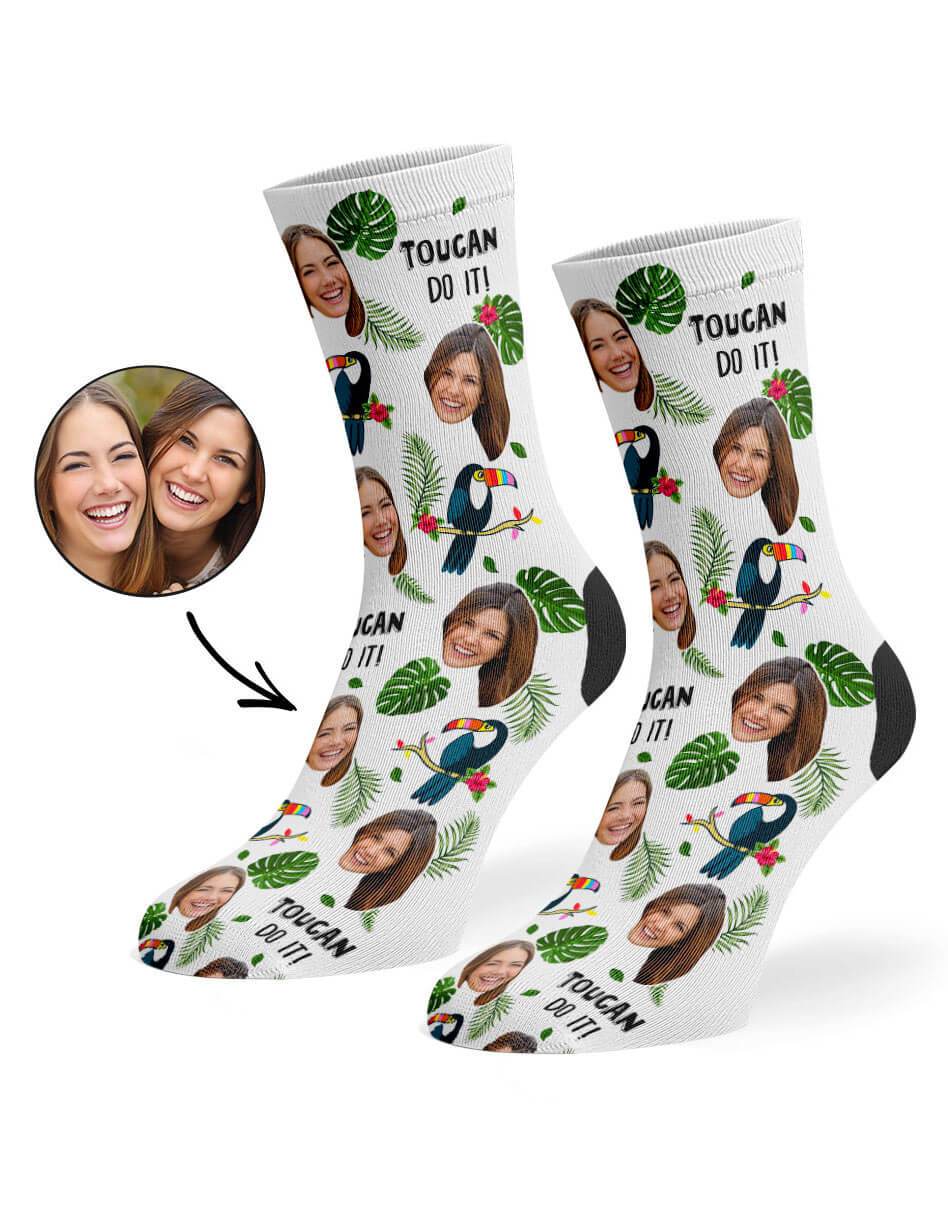 Toucan Do It! Custom Socks