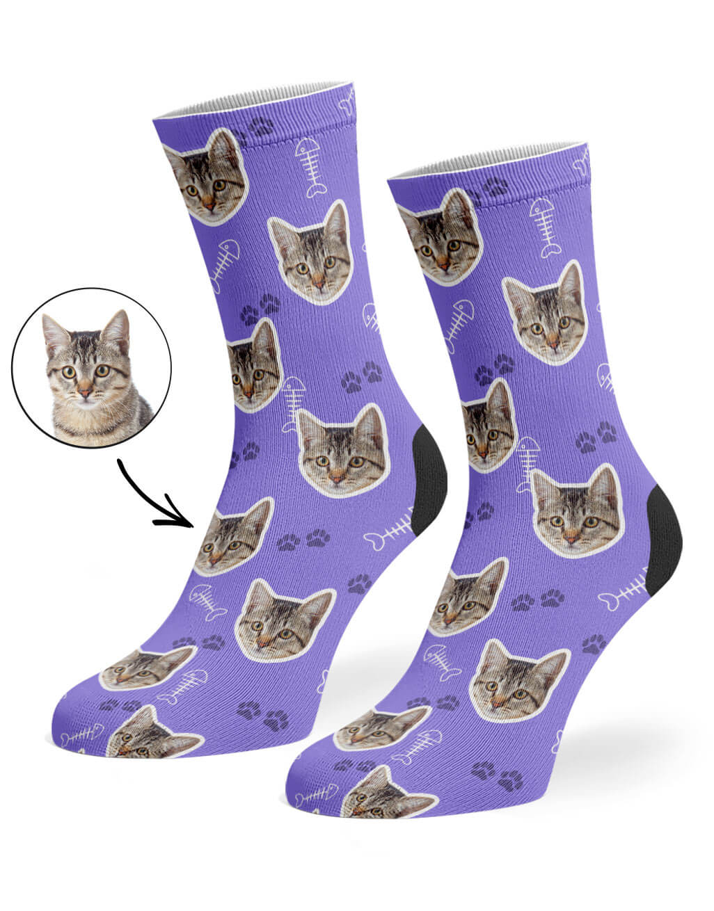 Custom Cat Socks