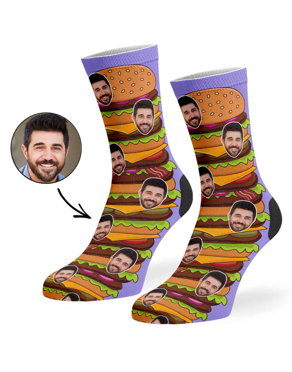 Burger Custom Socks