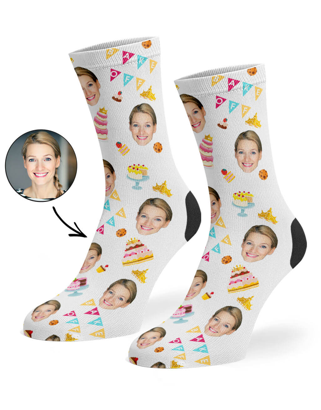 Bake Off Queen Custom Socks