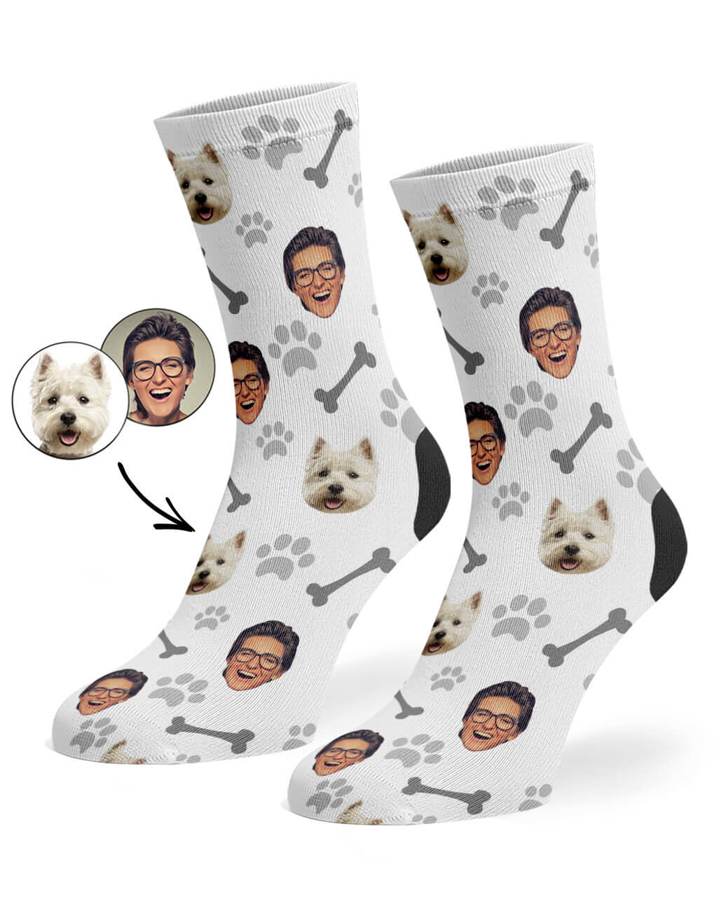 Dog & Owner Custom Socks