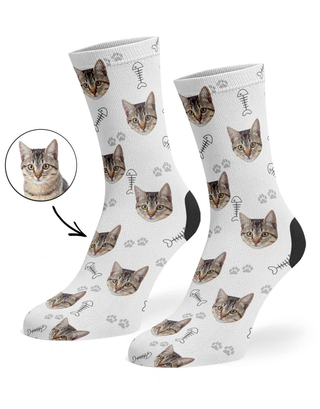 Custom Cat Socks