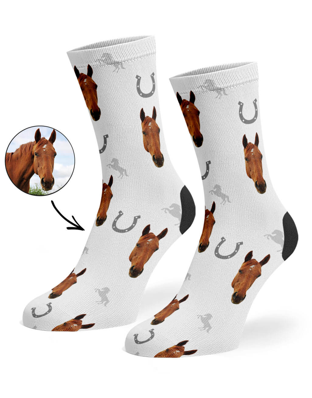 Your Horse on Custom Socks