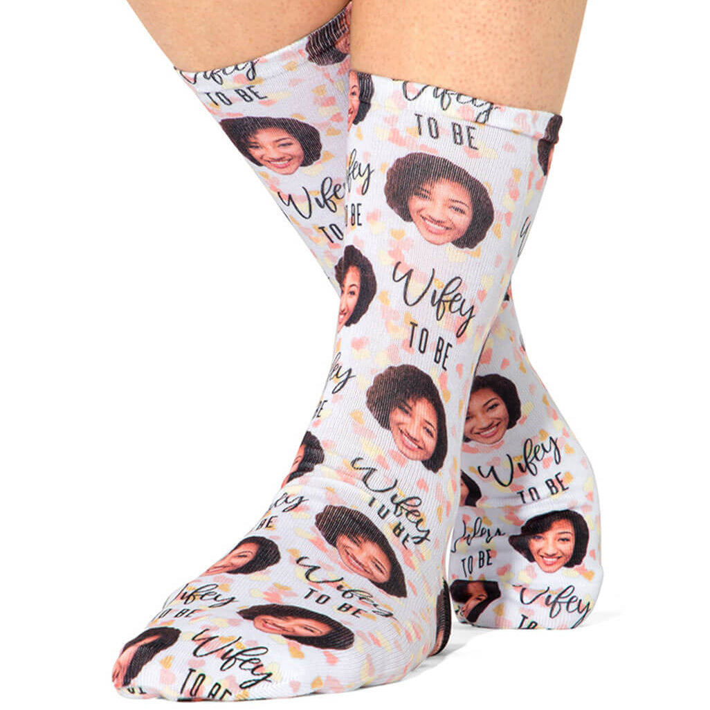 Wifey To Be Custom Socks