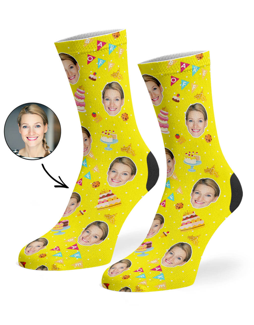 Bake Off Queen Custom Socks