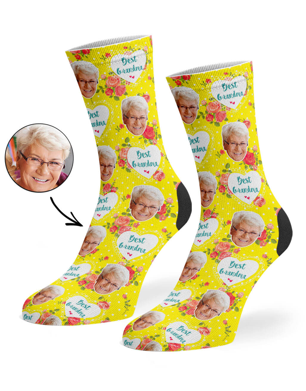 Best Grandma Custom Socks