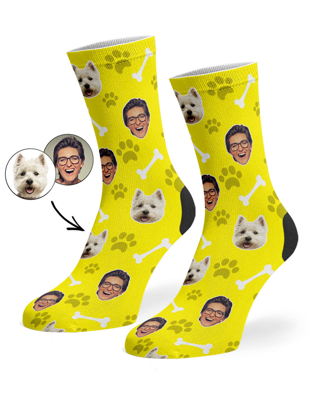 Dog & Owner Custom Socks